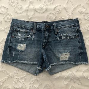Lucky Brand cut off denim shorts. Size 0/25